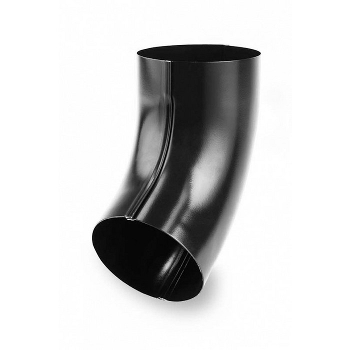 Колено трубы 90мм 60° STAL, 152(130)/90 мм, цвет Графит, Galeco