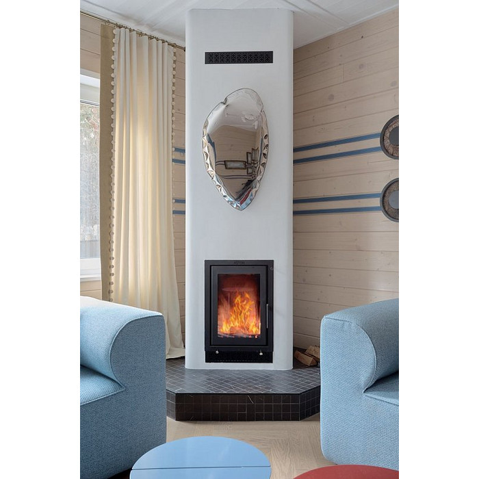 Модульный комплект дымохода ISOTOR, основание 3м, с плитой по месту, с вентканалом, диаметр 16 см, Schiedel